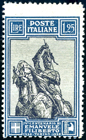 1928 - 1,25 lire Emanuele ... 