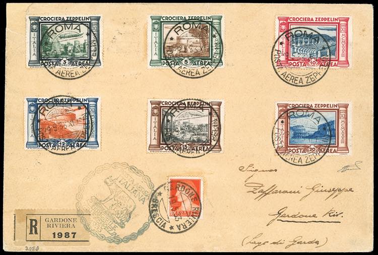 1933 - Zeppelin, serie completa, ... 