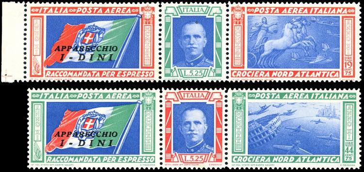 1933 - Trittici I-DINI (51F/52F), ... 