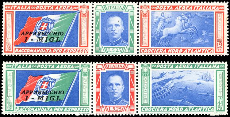 1933 - Trittici I-MIGL (51K/52K), ... 