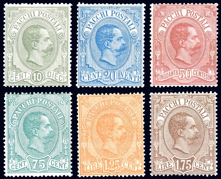 1884/86 - Umberto I, serie ... 