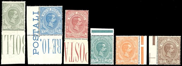 1884/86 - Umberto I, serie ... 