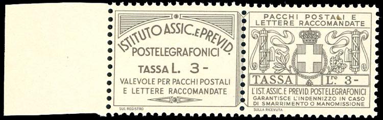 1936 - 3 lire Istituto ... 