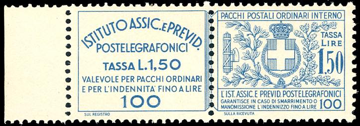 1936 - 1,50 lire Istituto ... 