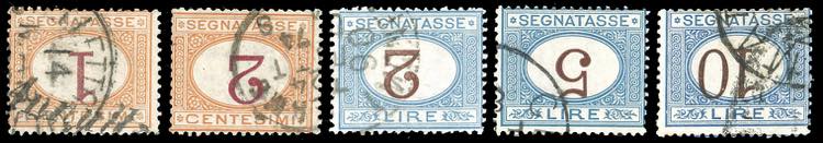 1870/74 - 1 cent., 2 cent., 2 ... 