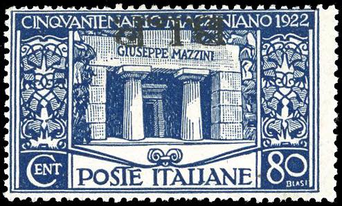1922 - 80 cent. Mazzini, ... 