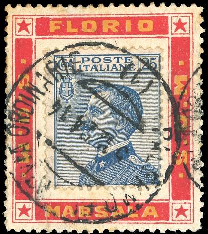 1908 - 25 cent. Michetti (83), ... 