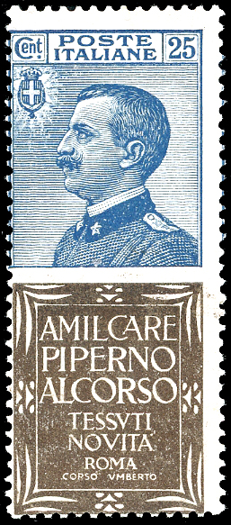 1924 - 25 cent. Piperno (6), ... 