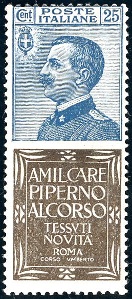 1924 - 25 cent. Piperno (6), ... 