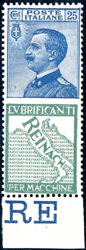 1924 - 25 cent. Reinach (7), ... 