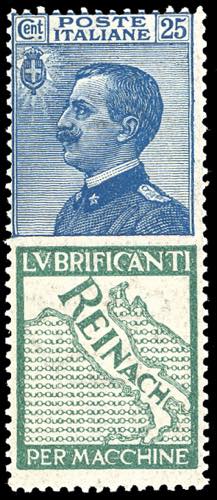 1924 - 25 cent. Reinach (7), ... 