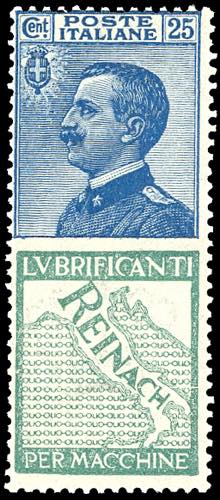 1924 - 25 cent. Reinach (7), ... 