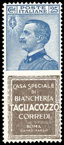 1924 - 25 cent. Tagliacozzo (8), ... 