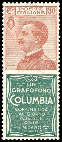 1924 - 30 cent. Columbia (9), ... 