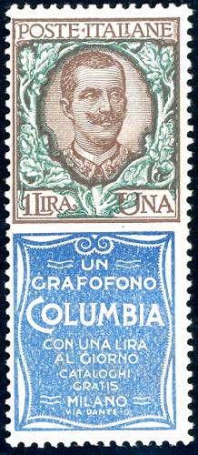 1924 - 1 lira Columbia (19), ... 