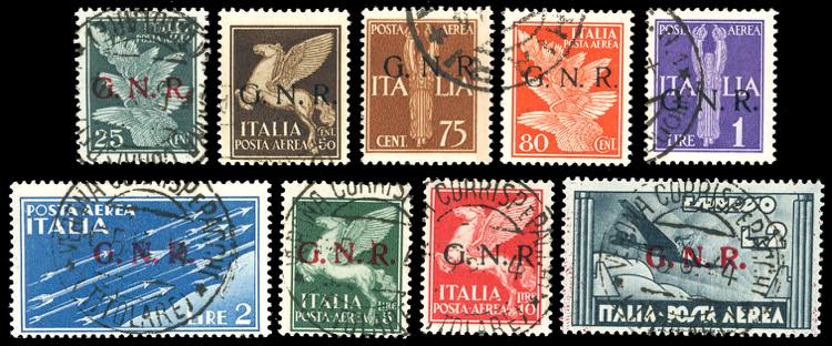 1944 - Soprastampati G.N.R., ... 
