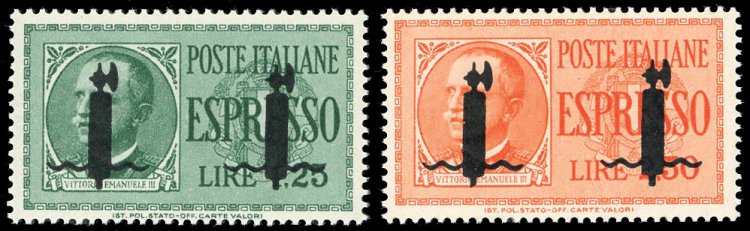ESPRESSI 1944 - Soprastampati ... 