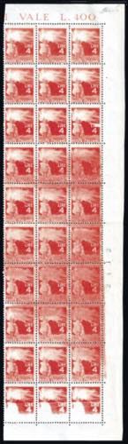 1945 - 4 lire Democratica, blocco ... 