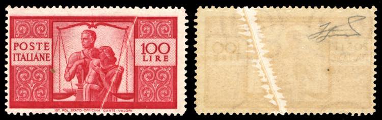 1946 - 100 lire Democratica, II ... 