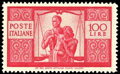 1945 - 100 lire Democratica, ... 