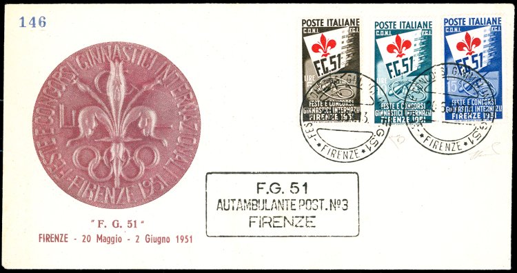 1951 - Ginnici, serie completa ... 