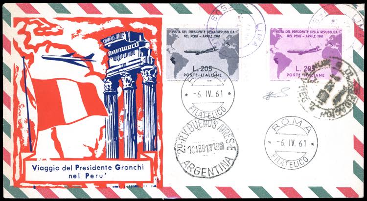 1961 - 205 lire Gronchi rosa e 205 ... 
