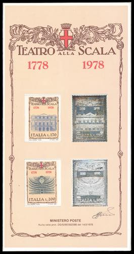 1978 - Teatro alla Scala, folder ... 