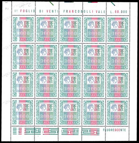 1979 - 3.000 lire Alti valori, ... 