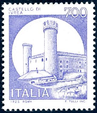 1980 - 700 lire Castello viola, ... 
