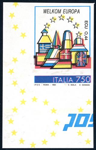 1993 - 750 lire Olanda, Europa ... 