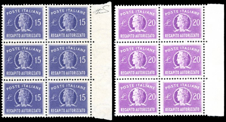 1949/52 - 15 lire e 20 lire, ... 