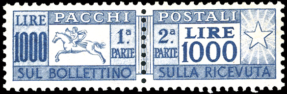 1954 - 1.000 lire Cavallino, ... 