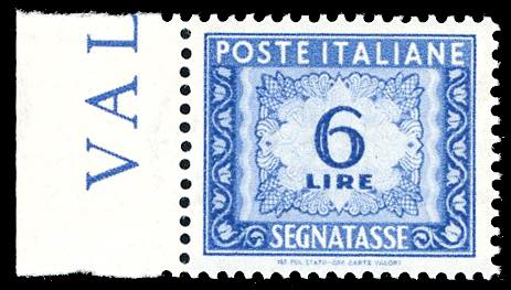 1947 - 6 lire, filigrana ruota I ... 