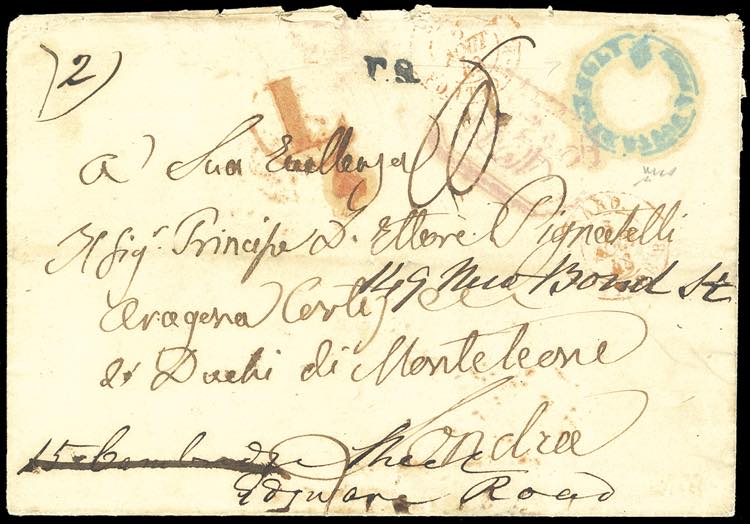 1848 - Lettera prefilatelica da ... 