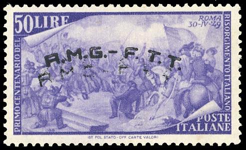 1948 - 50 cent. Risorgimento, ... 