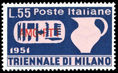 1951 - 55 lire Triennale di ... 