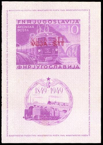 FOGLIETTI 1950 - 10 d. Ferrovie, ... 