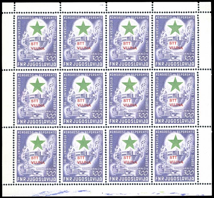 MINIFOGLI 1953 - 300 d. Esperanto, ... 