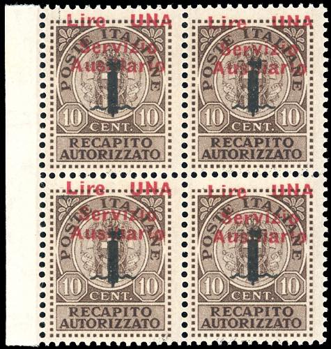 GIUDIZZOLO 1945 - 1 lira su 10 ... 