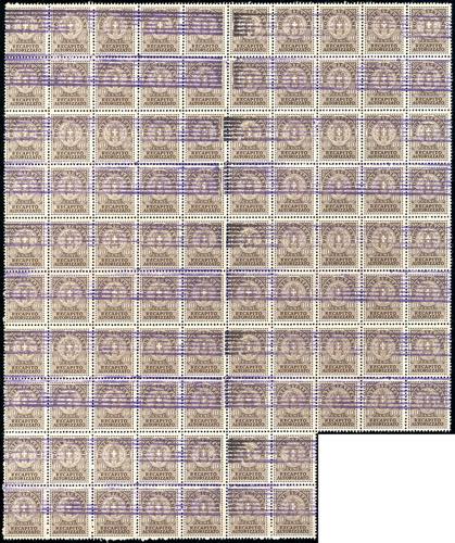 TORINO 1944 - 10 cent. recapito ... 