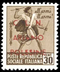 ARIANO POLESINE 1945 - 30 cent. ... 