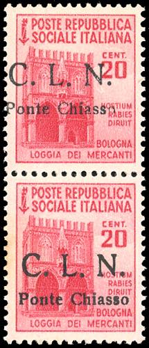 PONTE CHIASSO 1945 - 20 cent. ... 