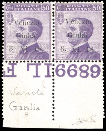 VENEZIA GIULIA SAGGI 1918 - 50 ... 