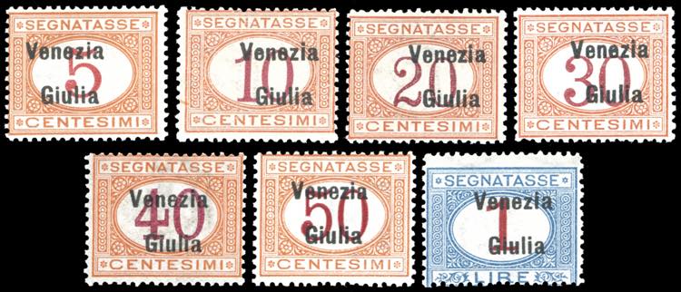 VENEZIA GIULIA SEGNATASSE 1918 - ... 