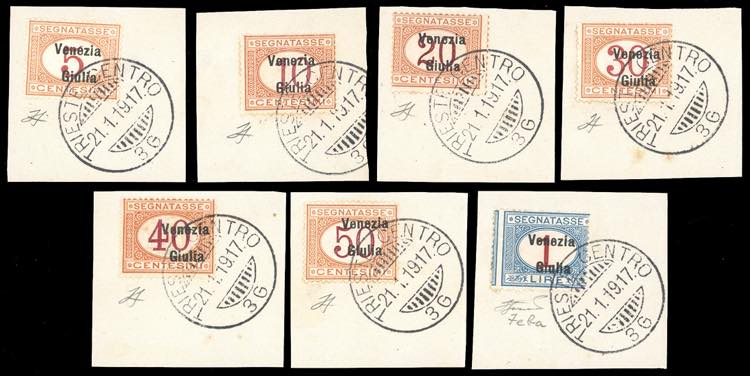 VENEZIA GIULIA SEGNATASSE 1918 - ... 