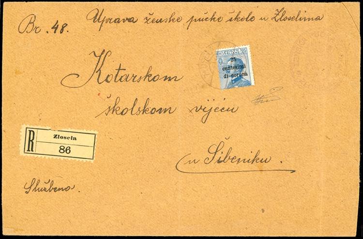 TRENTO E TRIESTE 1921 - 25 cent. ... 