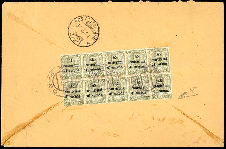 TRENTO E TRIESTE 1921 - 45 cent. ... 