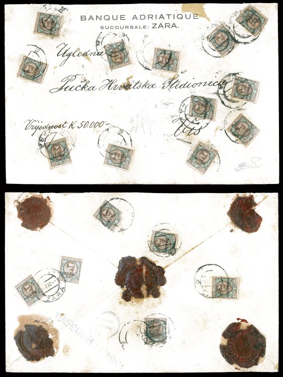 TRENTO E TRIESTE 1920 - 1 corona ... 