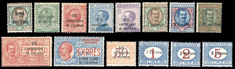 DALMAZIA 1919/22 - Giro completo ... 