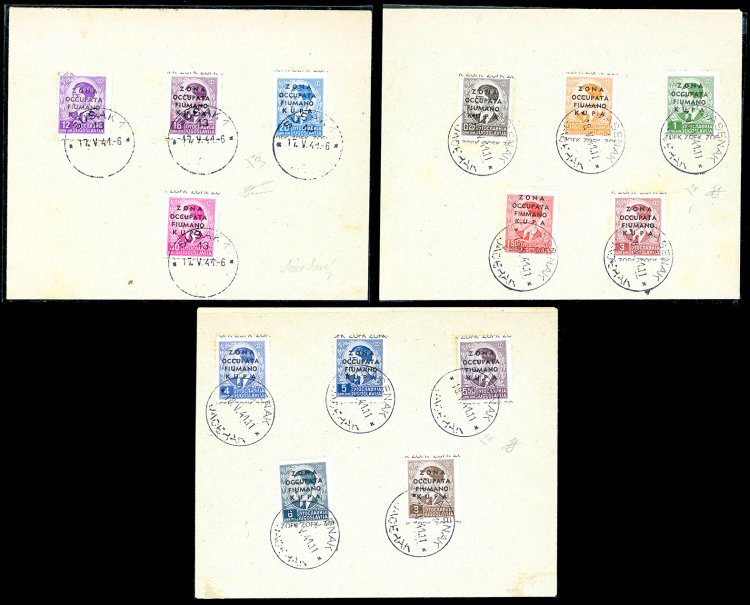 ZONA FIUMANO KUPA 1941 - ... 